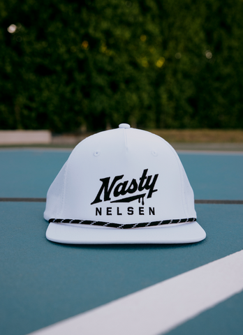 "OG Nasty" Performance hat - White